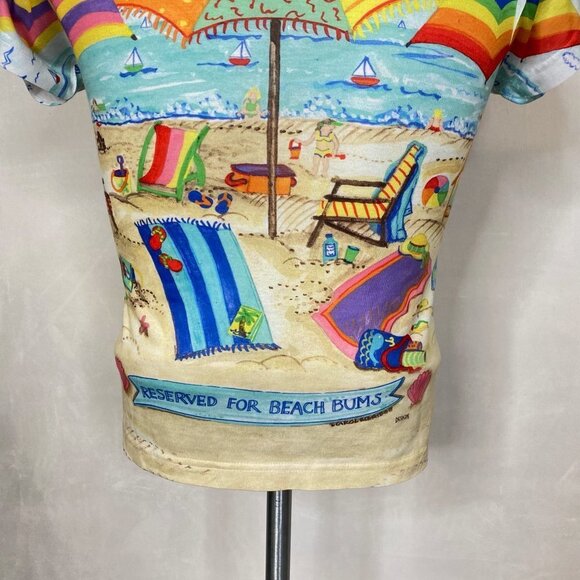 Sublivie South of the Border Beach Bum Graphic Top - Picture 7 of 9